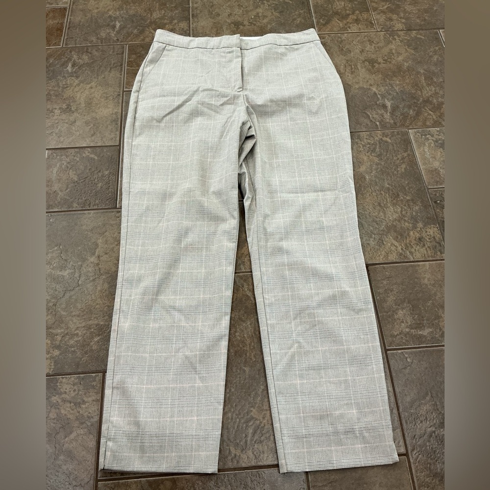 🥵 Ladies Zara Gray Checkered Pants